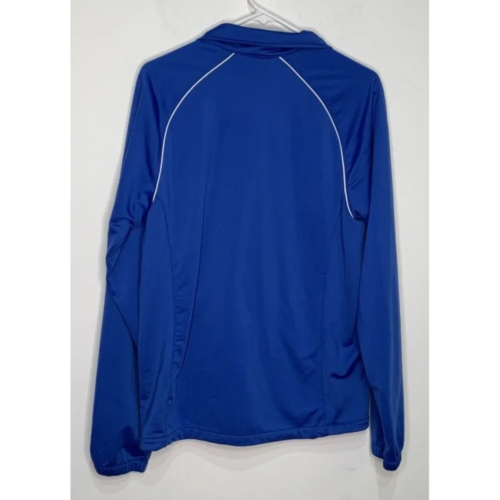Nike Women's Zip Front Jacket Activewear Blue Size Small
